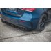Накладки сплиттеры боковые на задний бампер на Mercedes A W177 A35 AMG